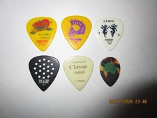 Assortment of 6 Pickboy Guitar Picks - Some Rare HTF 1674