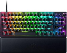 Razer Huntsman V3 Pro TKL Wired Keyboard Black Certified Refurbished