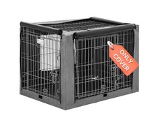 Dog Crate Cover  30 Inch Kennel Cover for Wire Dog Crate,Double Doors, Mesh Wi...