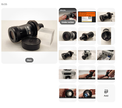 *Neuwertig* Olympus PM-VS-3 Okular für PM-10AK mit PM-PBK-3 35122