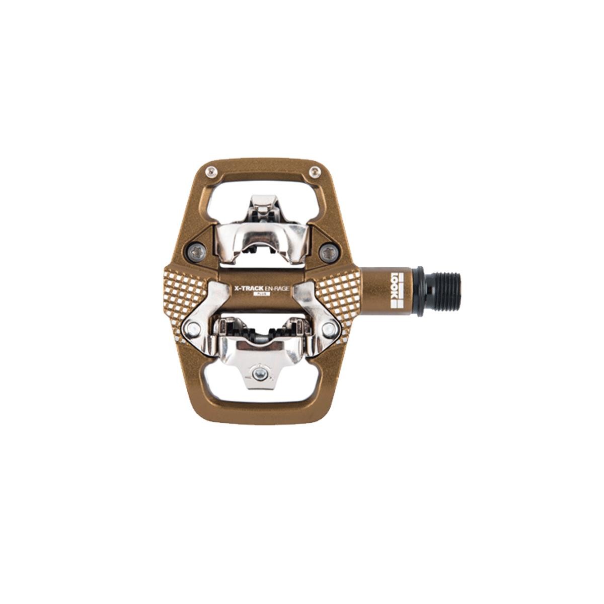 LOOK X-TRACK EN-RAGE PLUS MTB SPD PEDALS - BRONZE