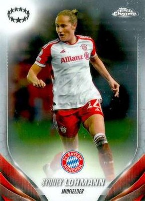 2023-24 Topps Chrome Women's UEFA UWCL Soccer Cards Base/Autographs/Inserts