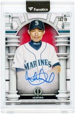 Ichiro Seattle Mariners Signed 2023 Topps Tribute Olympus Red #OA-I #10/10 Card