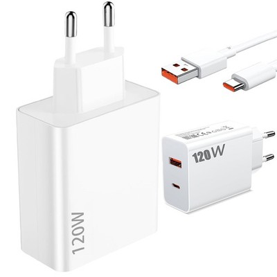 USB Ladegerät 120W für Xiaomi 15 14T Pro 13T 13 Ultra 12T Redmi Note 14 13 Serie