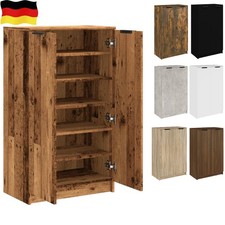 Schuhschrank Schuhregal Schuhablage Holzwerkstoff Flurschrank Regale 59x35x100cm