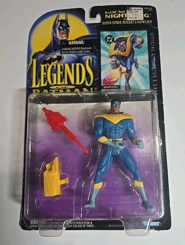 1994 Kenner Nightwing DC Legends of Batman Figur mit Raketenwerfer (Tote A)