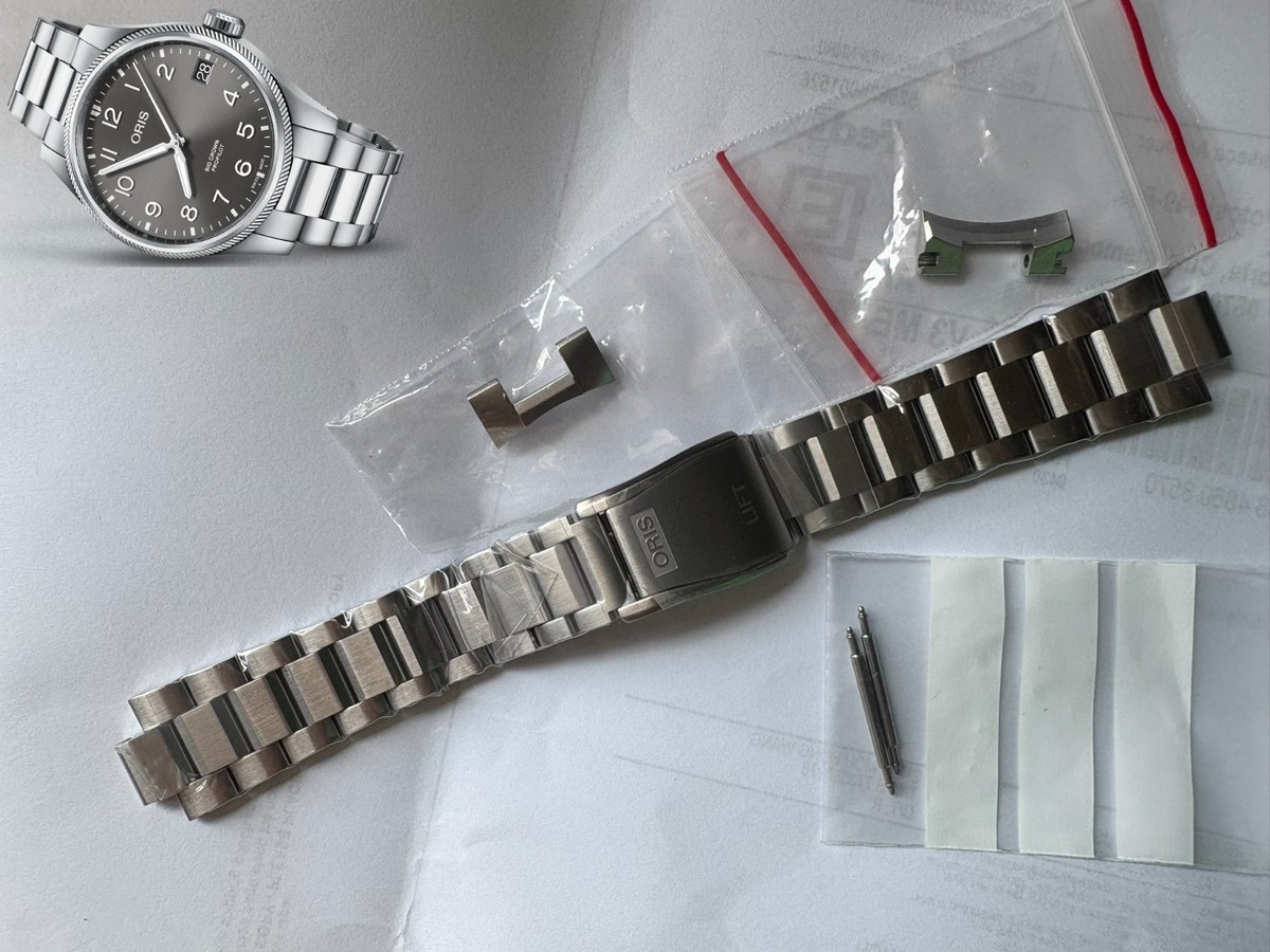 ORIS Ø41mm S Steel Band Bracelet strap 07 8 20 08 Big Crown