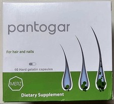 Pantoger 60 capsules for hair and nails - Made in Egypt - Exp 03/2028