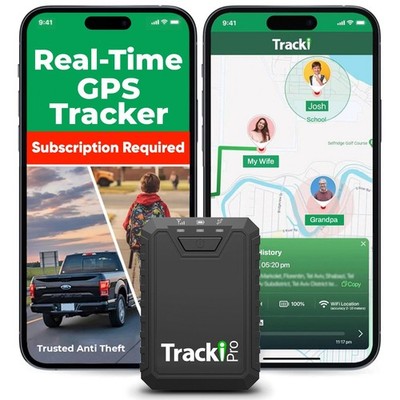 Magnetic Waterproof 4G LTE GPS Tracker for Vehicles - Long Battery Life, Smart A