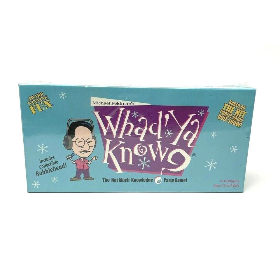 Whad'ya Know Party Card Game Based on Michael Fieldman Popular Public Radio Show - Image 2 of 4