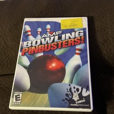 AMF Bowling Pinbusters! (Nintendo Wii, 2007) E Sports Bowling Manual Included