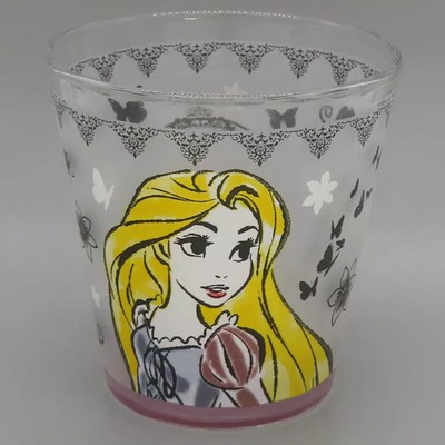 T's Factory Rapunzel Frosted Glass 3.5in Tower Design Used