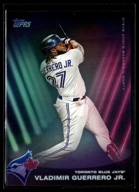 2022 Topps X Steve Aoki 107 Vladimir Guerrero Jr. Toronto Blue Jays