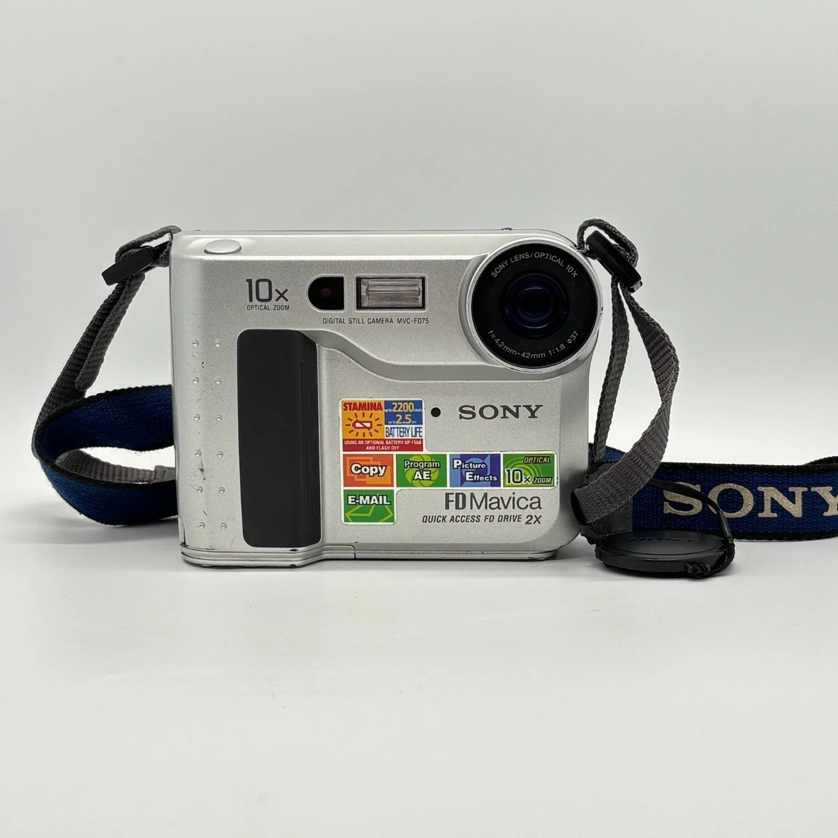 Sony FD Mavica デジタルカメラ ACアダプター付き ソニーCCD-TR TRV DCR-DVD PC用TR TRVマビカFD/サイバーショットDSC-F