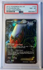POKEMON BLACK & WHITE - DARK EXPLORERS 2012 #107 DARKRAI EX Full Art PSA 8 on eBay