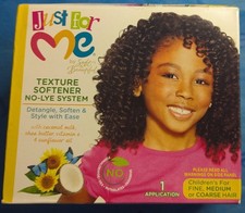 Just for Me Texture Softener No-Lye System for Children Hair Exp. 06/29 New