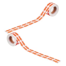  2 Rolls Fluorescent Arrow Stickers Direction Symbol Directional Signs