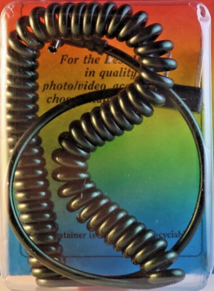 KALT FLASH COIL CORD 5 FOOT AC-PC NP10003 CAMERA CABLE - Image 4 of 4