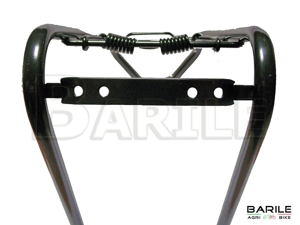 Portapacchi Anteriore E Posteriore Bici 26-28" - Nero, Acciaio, Per City Bike E MTB