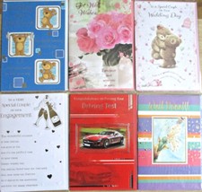 Luxury Greeting Cards  - Good Luck,Wedding,Thanks,Get Well, Births. High Quality