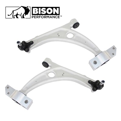 Bison Performance 2pc Set Front LH & RH Lower Control Arm For CC Passat Tiguan