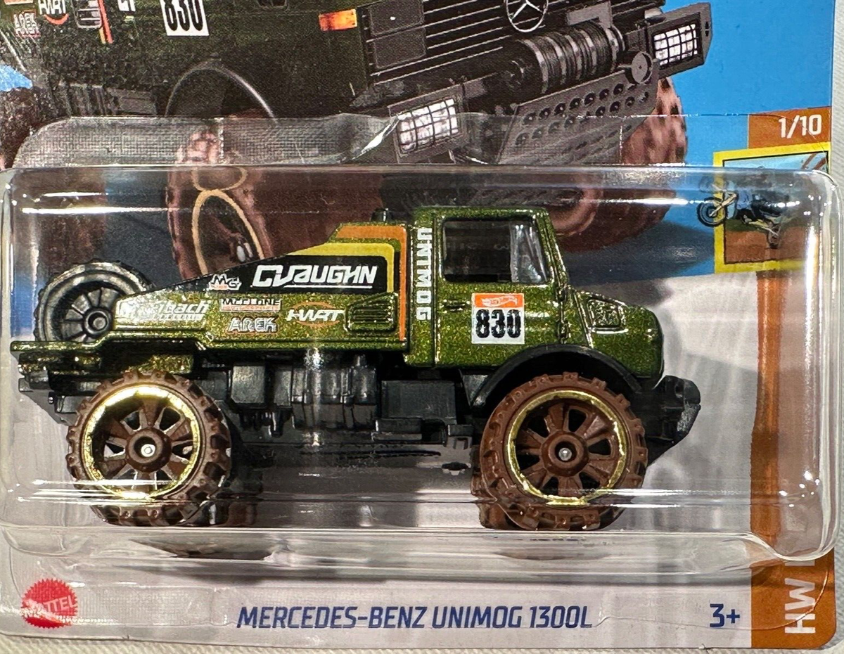 2024 🔥HOT WHEELS 🛞 MERCEDES-BENZ UNIMOG 1300L 1/10 HW DIRT # 178