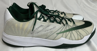 Nike Zoom Run The One Shoes Green White Men\'s Size 9.5 Basketball Nike Mens Zoom Run The One Shoes Basketball 685779-130 Size  main image 3