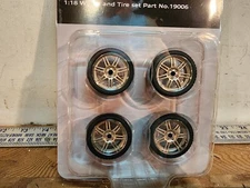 1:18  GMP 7-SPOKE CUSTOM WHEEL & TIRE PACK - NEW - 19006 - GREAT PRICING