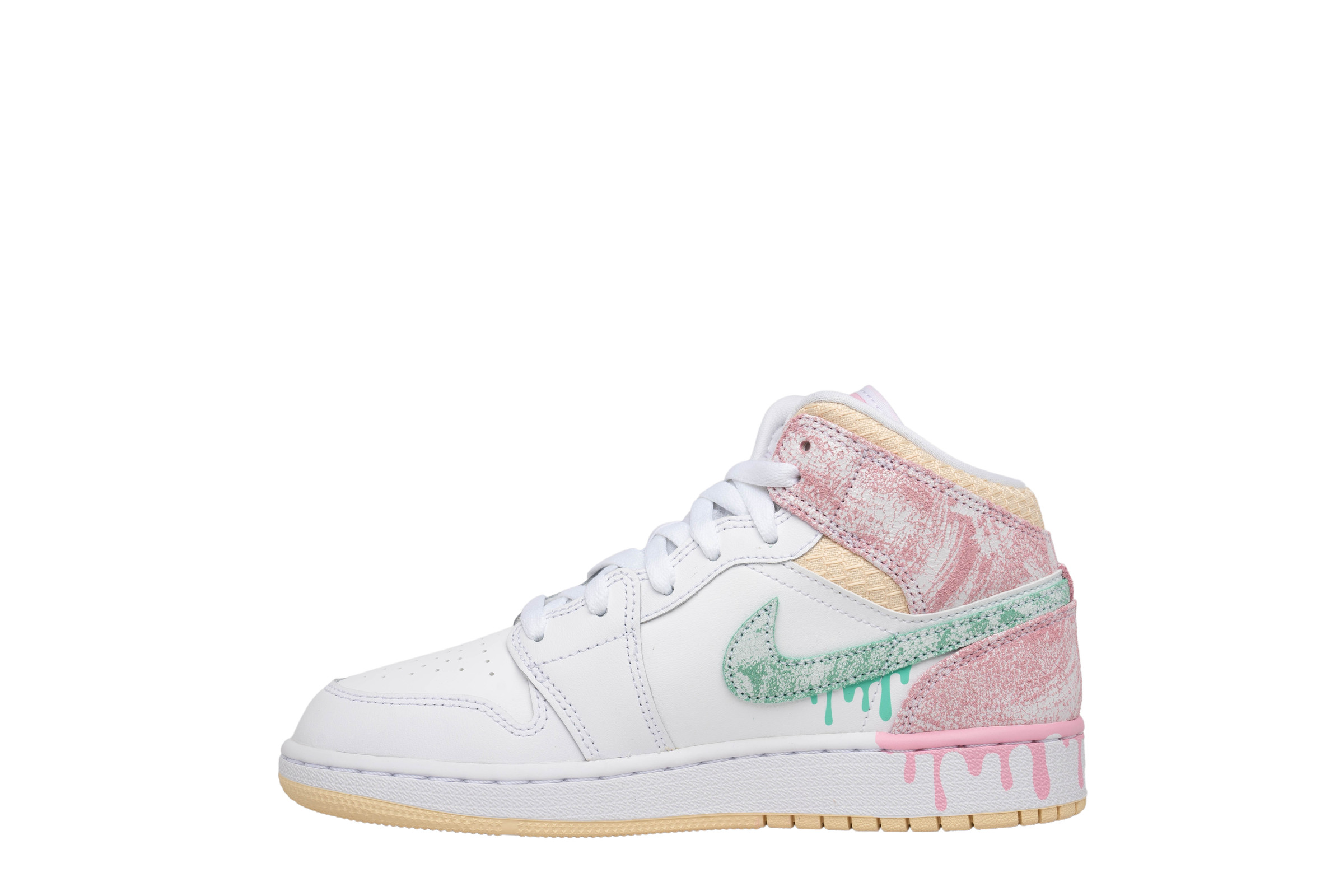 Jordan Air Jordan 1 Mid SE Ice Cream GS W for sale eBay