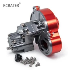 RCBATER Transmission Gearbox Upgrade Parts for Axial 1/10 SCX10 RC Crawler Car