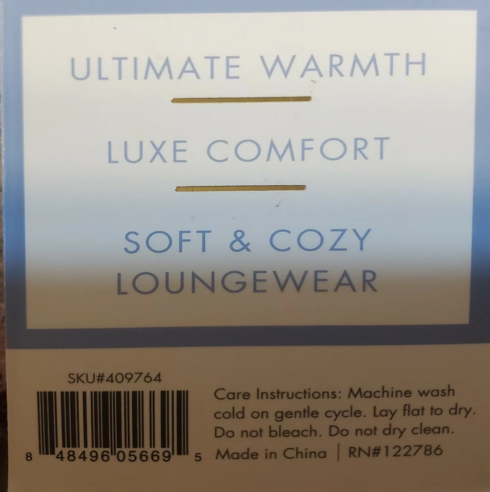 Woman's Lurex Bear Critter Slipper Non Slip Sock 8-10 Ultimate Warmth Luxe (A2) - Image 3 of 4