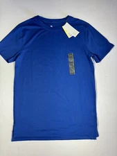 All In Motion Men Performance Soft Gym T-shirt Athletic BLUE  Size Small