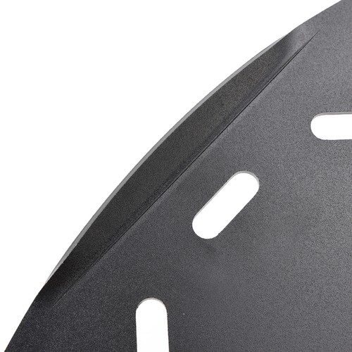 BLACK ALUMINUM REAR SEAT RACK EXTENDER KIT PLATE FOR SCRAMBLER 400X 2023-2025 - Picture 7 of 8