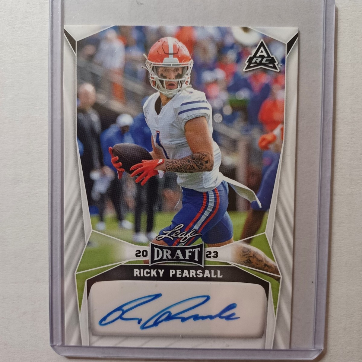 2023 Leaf Draft Ricky Pearsall Auto Amateur Rookie Card #BA