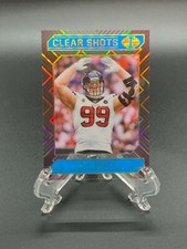 2020 Panini Illusions J.J. Watt Blue 172/299 Clear Shots Houston Texans #10
