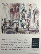 1946 De Beers Consolidated Mines Ltd Diamonds Wedding Valley Forge VTG Print Ad