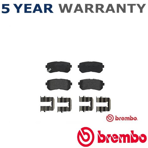 Brembo Rear Brake Pads Set Fits Hyundai i20 1.1 CRDi 1.2 1.4 1.6