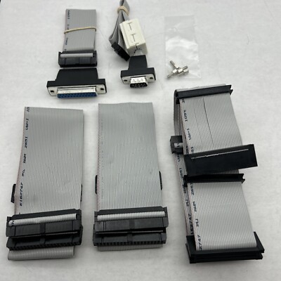 NEW AT Motherboard 5 Cable Sets - IDE HD Floppy Serial Parallel Vintage Floppy