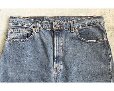 Levi's 550 Relaxed Fit Tapered Jeans W38L30 Made in USA Levi's 550 Relaxed Fit Tapered Jeans W38L30 Made in USA
