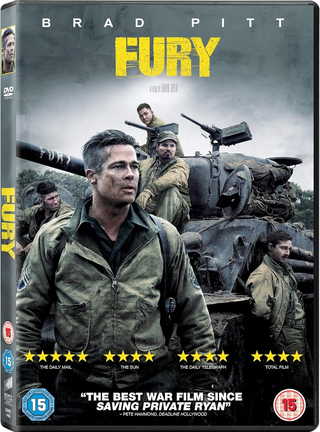 Fury (DVD) **NEW**