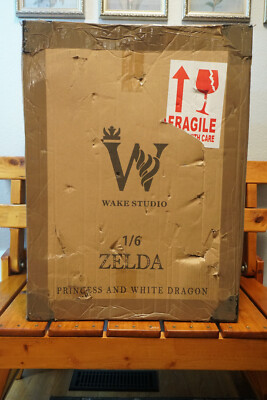 In Stock Wake Studio Zelda & Dragon 1/6 Scale Statue Resin GK NIB