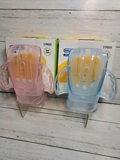 Squeeze Proof Holder for Food Pouches Drink Boxes, Universal Multipurpose. 2pk