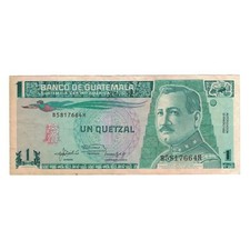 [#144882] Biljet, Guatemala, 1 Quetzal, 1992, 1992-01-22, KM:73c, TB+