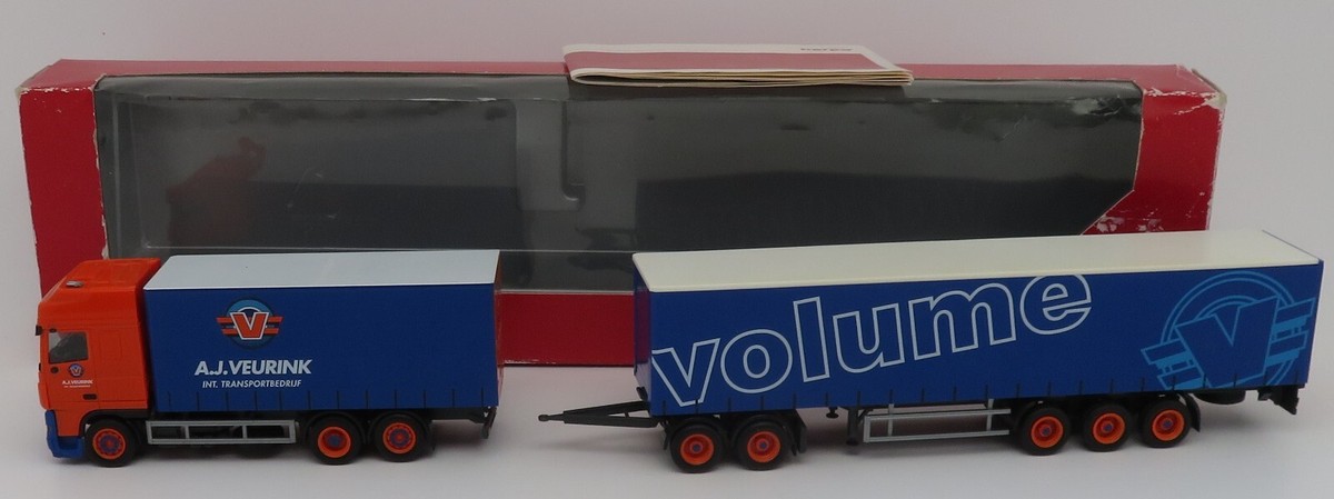 ECHELLE HO HERPA Albedo Modelle Mercedes Tracteur 13.7m Remorque Camion