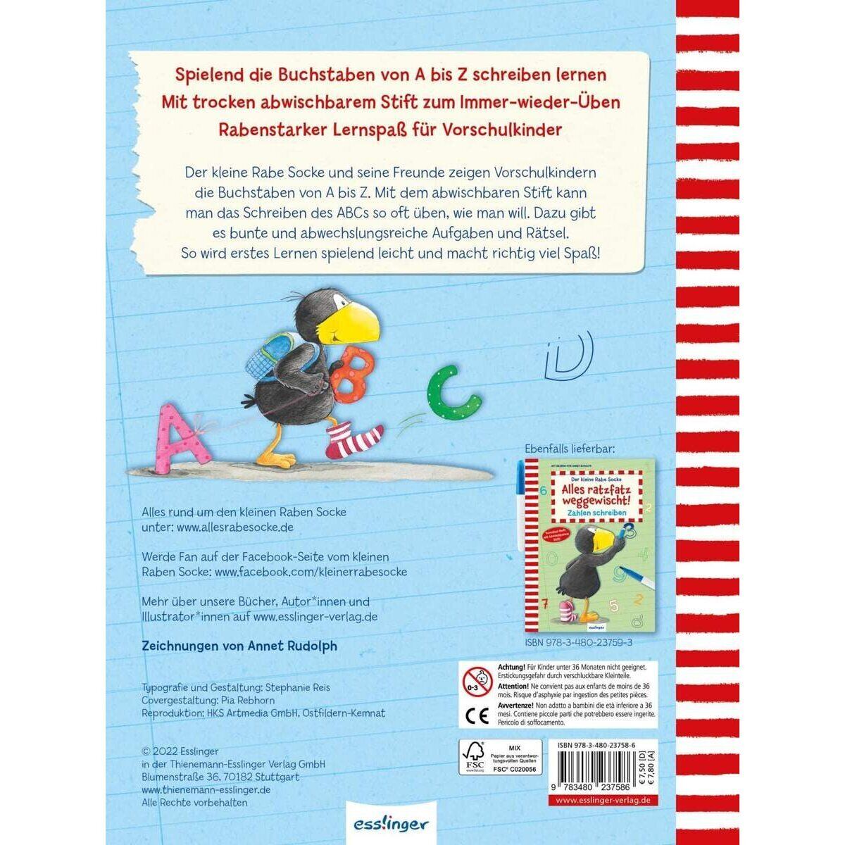 Thumbnail - Esslinger Verlag Der Kleine Rabe Socke: Alles Ratzfatz Weggewischt