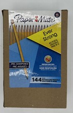 Pencils Paper Mate Pre-Sharpened 144 No. 2 Woodcase Pencils Sealed