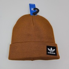 Adidas Unisex Originals Grove Beanie Gold Ochre Hat Standard Fit New
