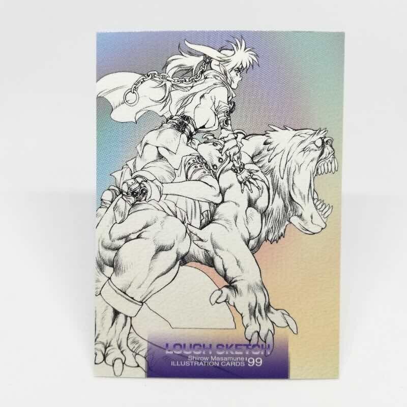 099 Illustrations SHIROW MASAMUNE illustration Card epoch JAPAN