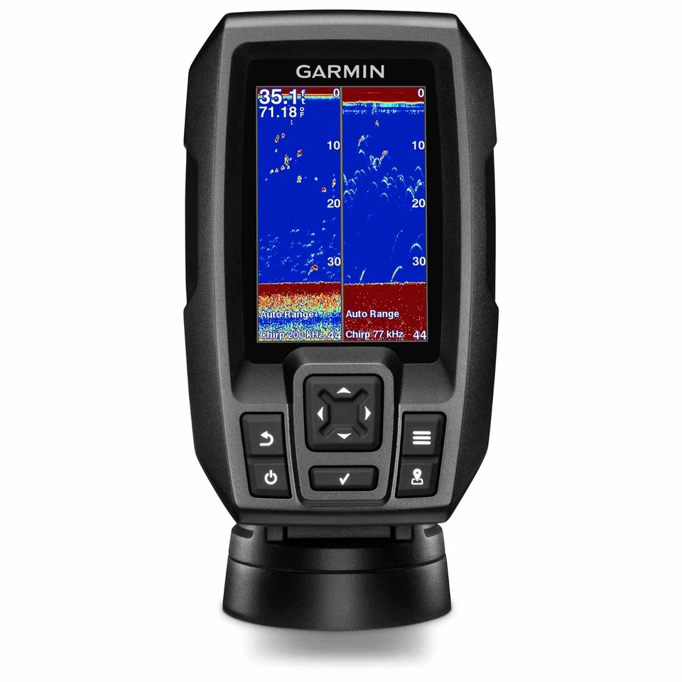 Garmin STRIKER 4 Fishfinder with 4-Pin 77/200kHz TM Transducer 010-01550-00 - Image 4 of 4