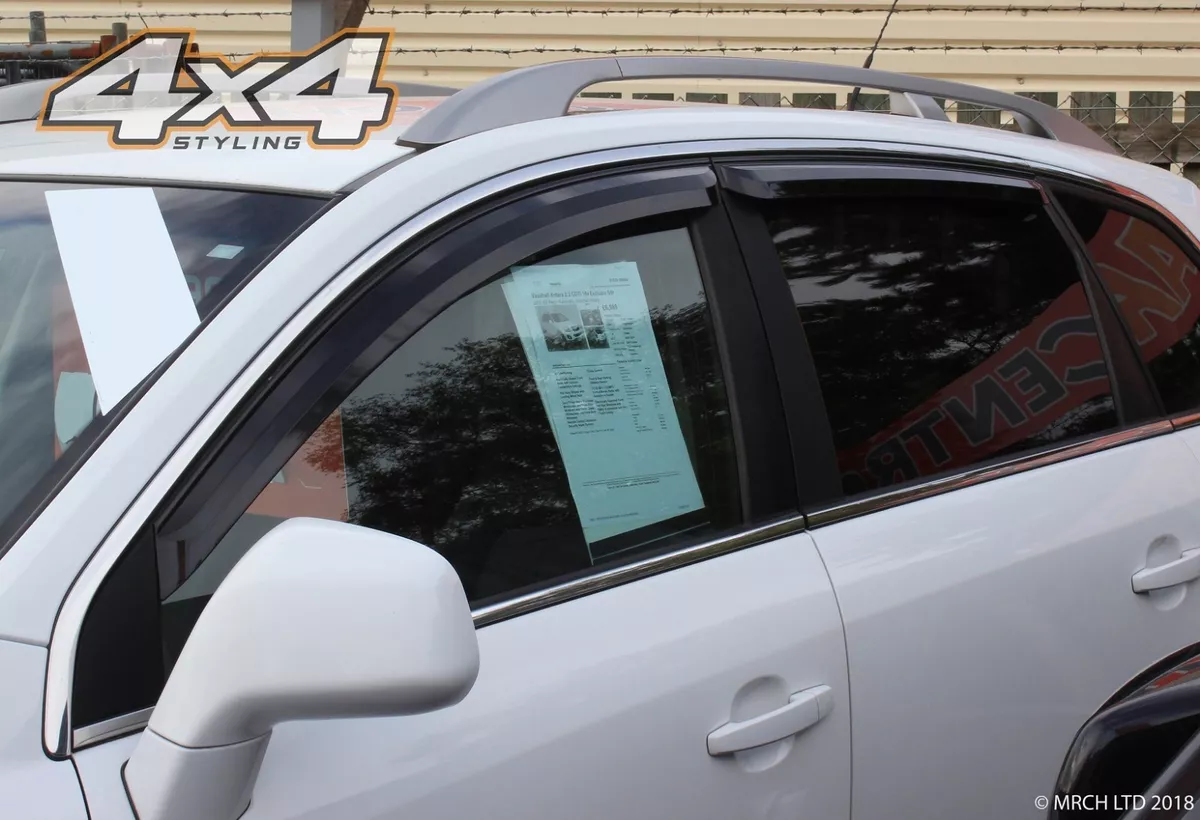 Auto Clover Wind Deflectors Set for Vauxhall Opel Antara 2007 4 pieces